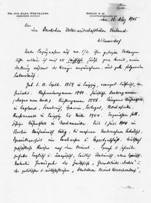 Paul Werthauer (1858-1933)